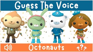 Can You Guess The Octonauts Character By Their Voice? | Voice Quiz
