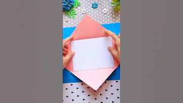 DIY Конверт своими руками избумаги 