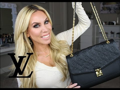 Louis Vuitton Monogram Empreinte Saint Germain BB Noir 