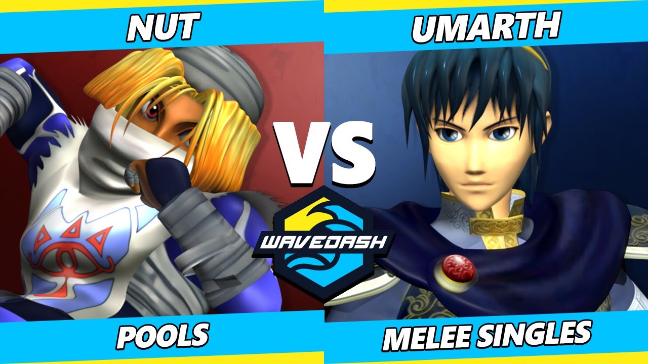Wavedash 2023 - nut (Sheik) Vs. Umarth (Marth) Smash Melee - SSBM - YouTube