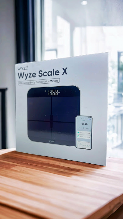 Introducing Wyze Scale X 