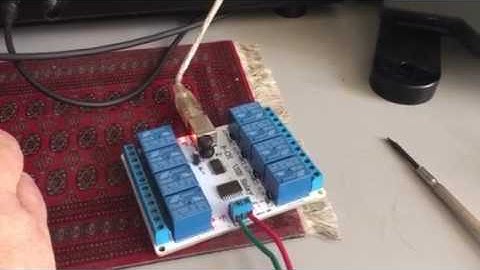 Sainsmart relay board with flex