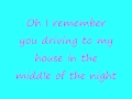 You belong with me (Lyrics on screen)