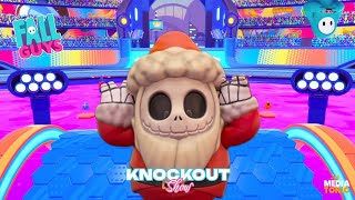 Fall Guys. • Knockout Show win. • Hex-A-Ring final. • Survive the longest and clinch the win. • 🚹🎉👑