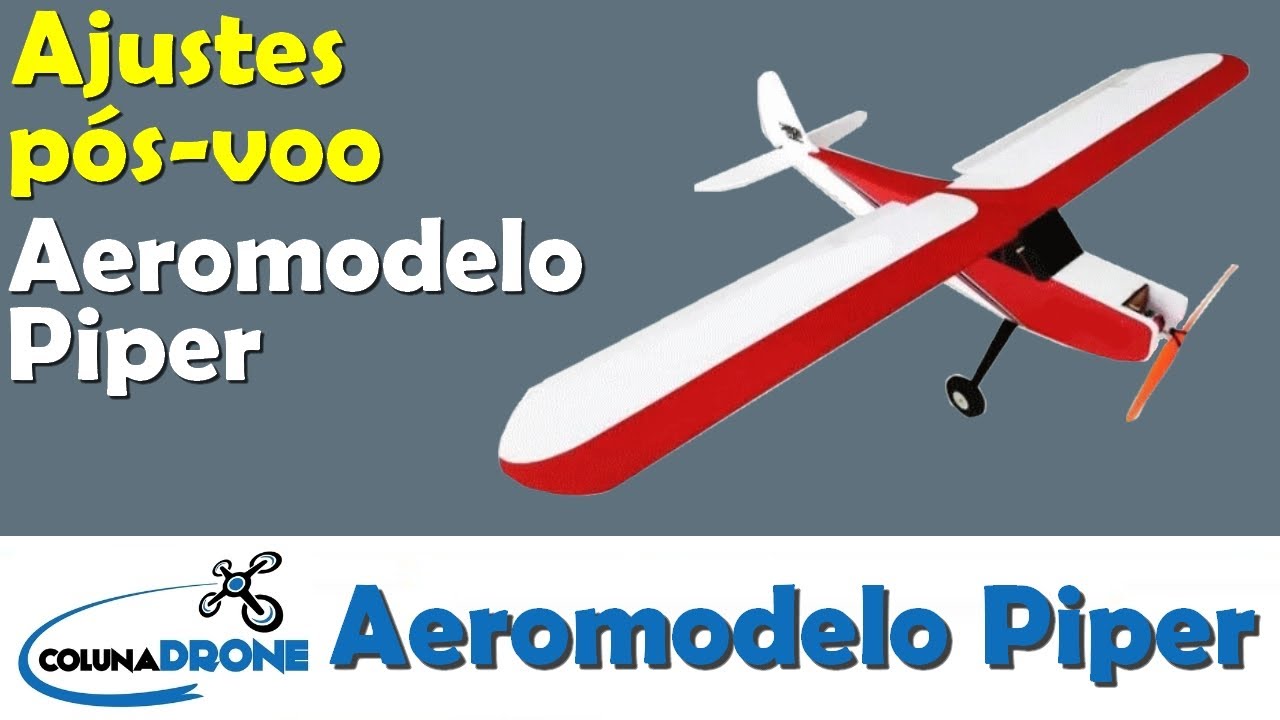 Aeromodelo Piper Avião De Cont…