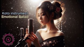 [playlist] 중독성 있는 휴식을 위한 일본 코토 감성 발라드 🎵 4개 트랙 | 귀로 느끼는 놀라운 경험 | 수노AI 작곡 |  Official M/V 💯