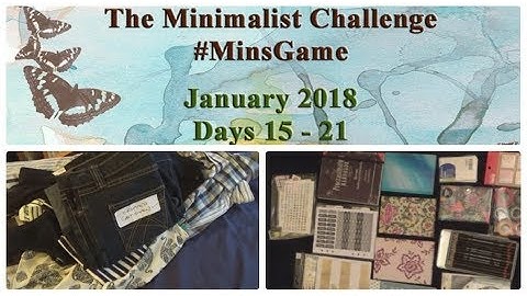 31 Day Decluttering Challenge - Week 3 || #MinsGame