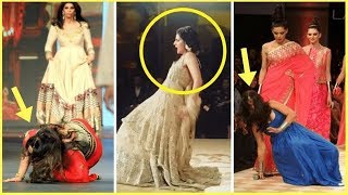 Oops! Actresses who fell on the ramp