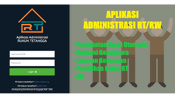 Aplikasi Administrasi RT/RW Evaluation 2022