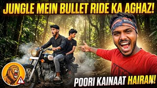 Jungle mein bullet ride vlog /daily Jungle vlog /village vlog/Rishi boy fact vlog