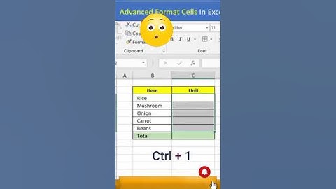 Advance Format Cell In Excel | #excel #video #knowledge #computer #education #youtube #viral