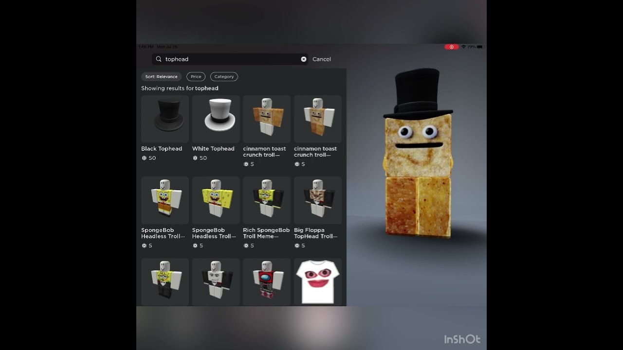 how to get ishowspeeds roblox avatar /cinnamon toast crunch skin