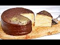 チョコレートミルクレープの作り方　How to make Chocolate Mille Crepe