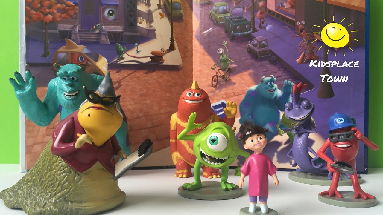 Monsters Inc Toys Collection - Colección de Monsters, Town - YouTube