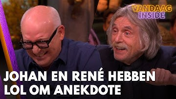 Johan en René hebben de grootste lol om anekdote over Kees Jansma | VANDAAG INSIDE