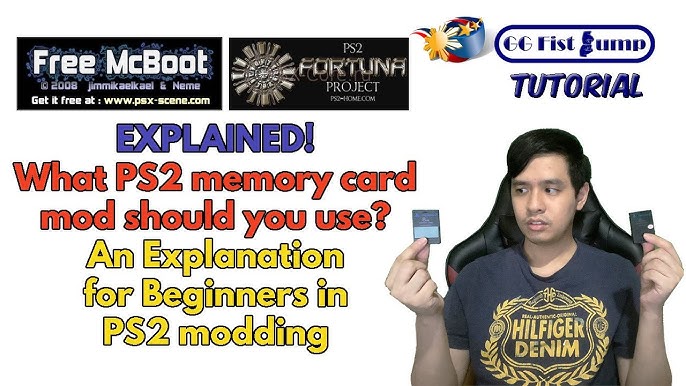 How To Burn, Format Mc, Install Free Mcboot On Ps2 Memory Card - Must  Watch! 