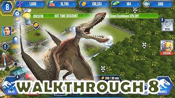 Jurassic World Game - Level 8 | Walkthrough