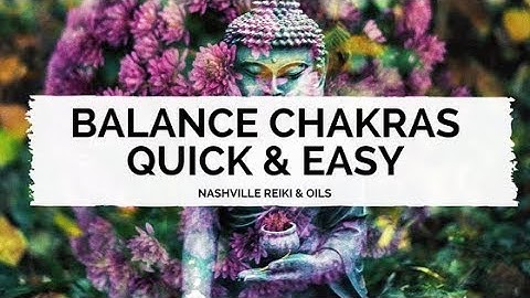 Balance Chakras Quick & Easy With a Pendulum & Crystal - Nashville Reiki