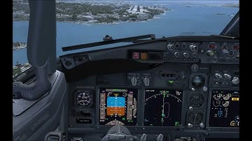 Emergency NGX! - One engine inoperative landing & evacuation