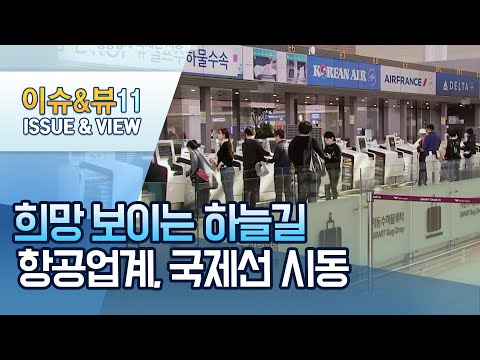 희망 보이는 하늘길…항공업계, 국제선 시동 / 머니투데이방송 (뉴스)