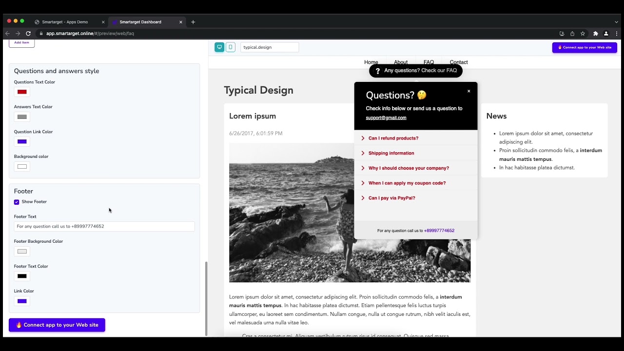 How to add FAQ to Magento website