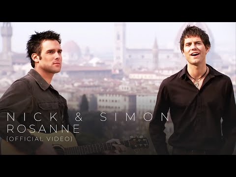 De nieuwe videoclip van Nick en Simon 'Rosanne ' opgenomen in het zonnige Florence, Italie. Van het album Vandaag is Rosanne na Kijk Omhoog en Pak maar mijn hand de 3e single van dit super populaire koppel jan smit 3js volendam palingsound productie: Deep Thought productions Regie & Camera: Rogier Jaarsma