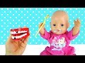 Кукла #Бебибон Готовится ко Сну Чистит Зубки Мультик Для детей Игрушки для девочек