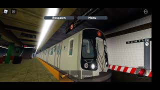 PTA 5th Avenue Lines: R179 (B) train departing Panthalassic Avenue