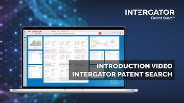 Introduction video INTERGATOR Patent Search
