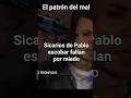 sicarios de Pablo escobar fallan por miedo #series #peliculas #elpatrón #colombia #musica #shorts