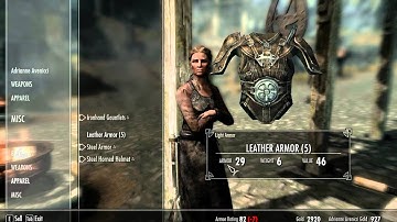 Smithing w Leatherworking - Skill Boosting Methods - Elder Scrolls 5 Skyrim