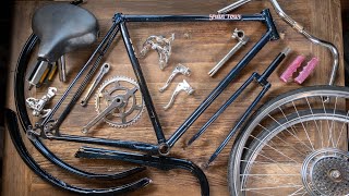 Rusted 1970's Vintage Bike Restoration