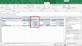 MS Office 365 - Excel: Draaitabellen extra mogelijkheden - Items groeperen