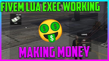 FiveM Lua Exec working + Making money on roleplay servers + Lua menu + SHBypass + Dumper EulenCheats