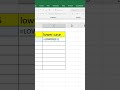 Shortcut key to write upper case and lower case in ms excel