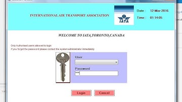 Airline Information System in VB net