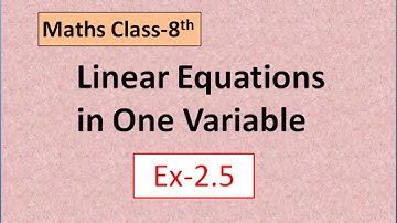Class-8 Linear Equations in One Variable Ex 2.5 Q6| NCERT Maths Solutions #myedupoint #onlineclass