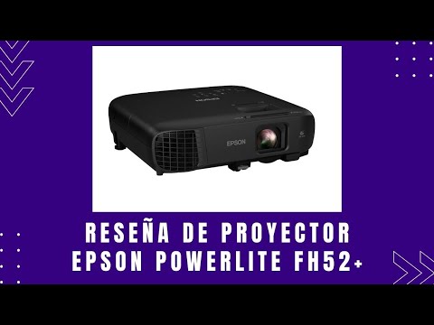 Proyector Epson PowerLite FH52+ 4000 lúmenes 3LCD Full HD