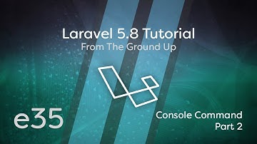 Laravel 5.8 Tutorial From Scratch - e35 - Artisan Commands - Part 2