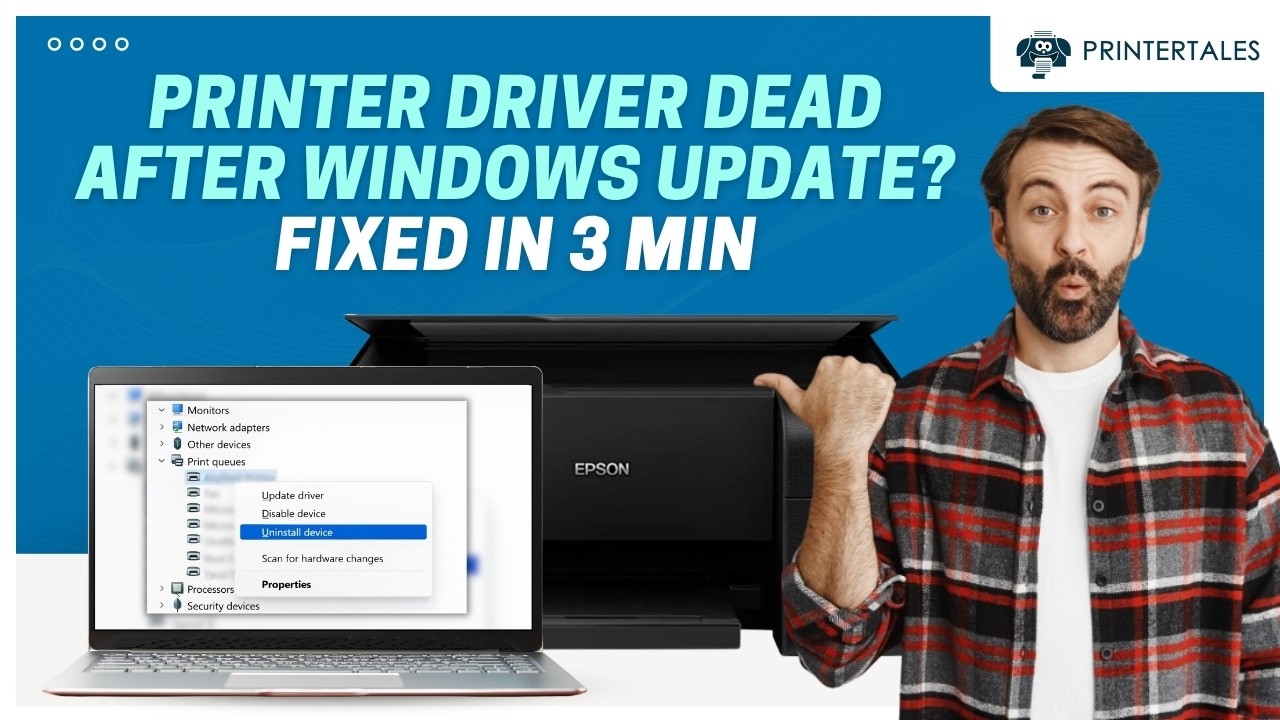 Printer Driver Issues After Windows Update - Fixed in 3 Minutes ...