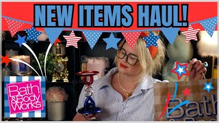 NEW SUMMER FINDS at Bath & Body Works Haul | USA 4TH OF JULY CANDLE HOLDER