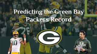 Predicting the Green Bay Packers Record (2023-2024)