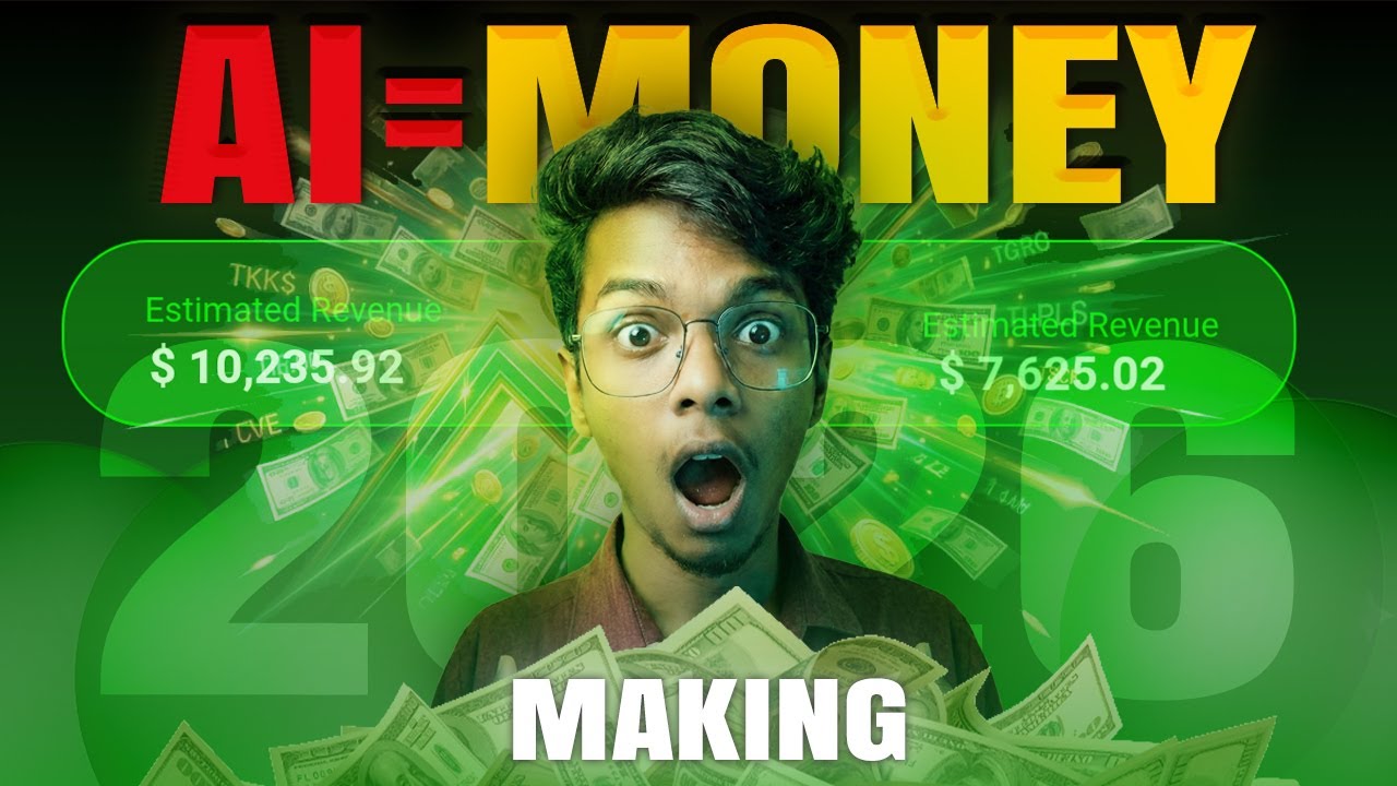 Money Making AI Beginnerக்கு Simple Explanation | 💸பணம் சம்பாதிப்பது எப்படி 2026!💥