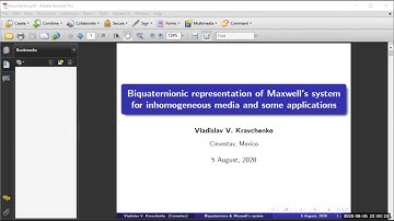 Talk of Vladislav Kravchenko on ICAA-2020