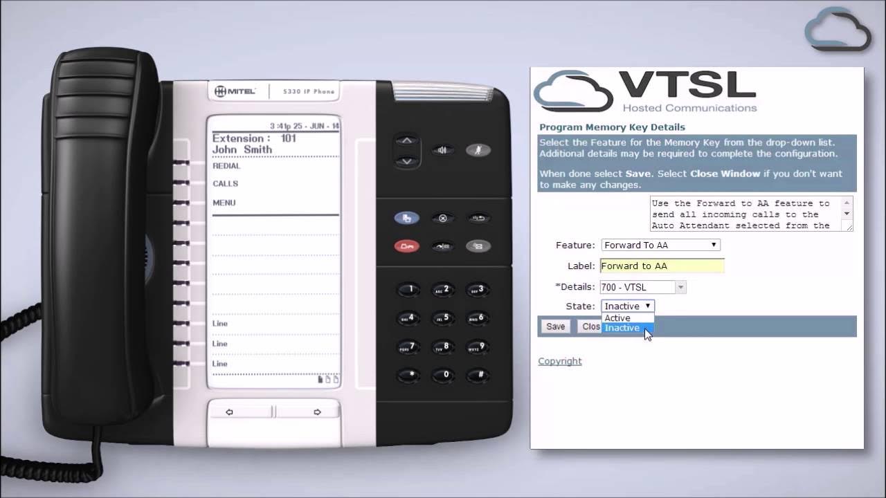 Mitel Programmable Keys User Video Forwarding Calls YouTube