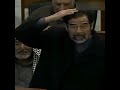 صدام حسين يقول كل عراقي على راسي الشرفاء فقط على راسي 