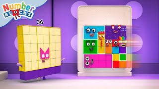 Numberblocks em Português - Aprenda Padrões e Formas | Episódios completos | Aprender a contar