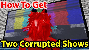 Roblox How To Get Two Corrupted Shows Badge And Skin In Piggy RP Infection Shows Siren Cartoon Bakon