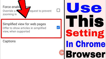 Simplified view for web pages in chrome।। how to use Simplified view for web pages in google chrome
