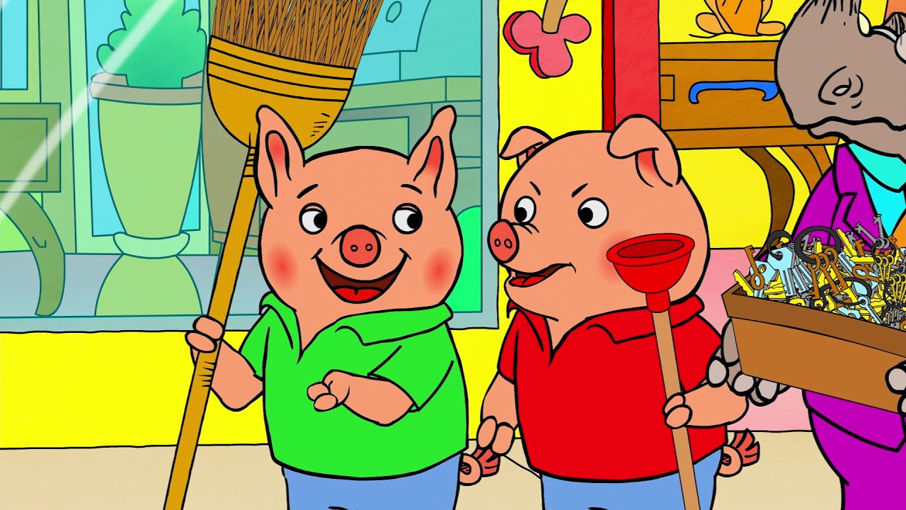 Hurray for Huckle (Busytown Mysteries) 244 - Huckle Unlocks A Mystery | Cartoons for Kids